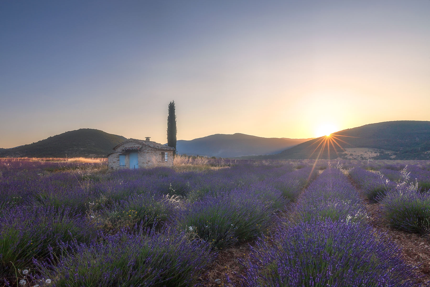 le pays de banon dans les alpes de haute provence