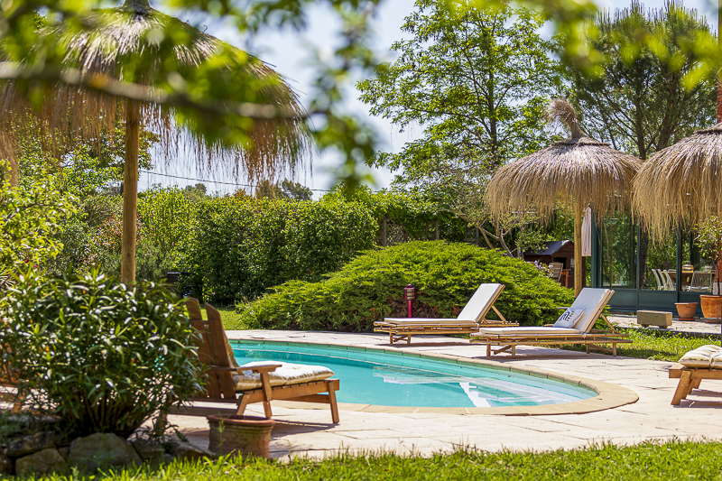 photo de la piscine de la maison de vacance La Pampa en Provence