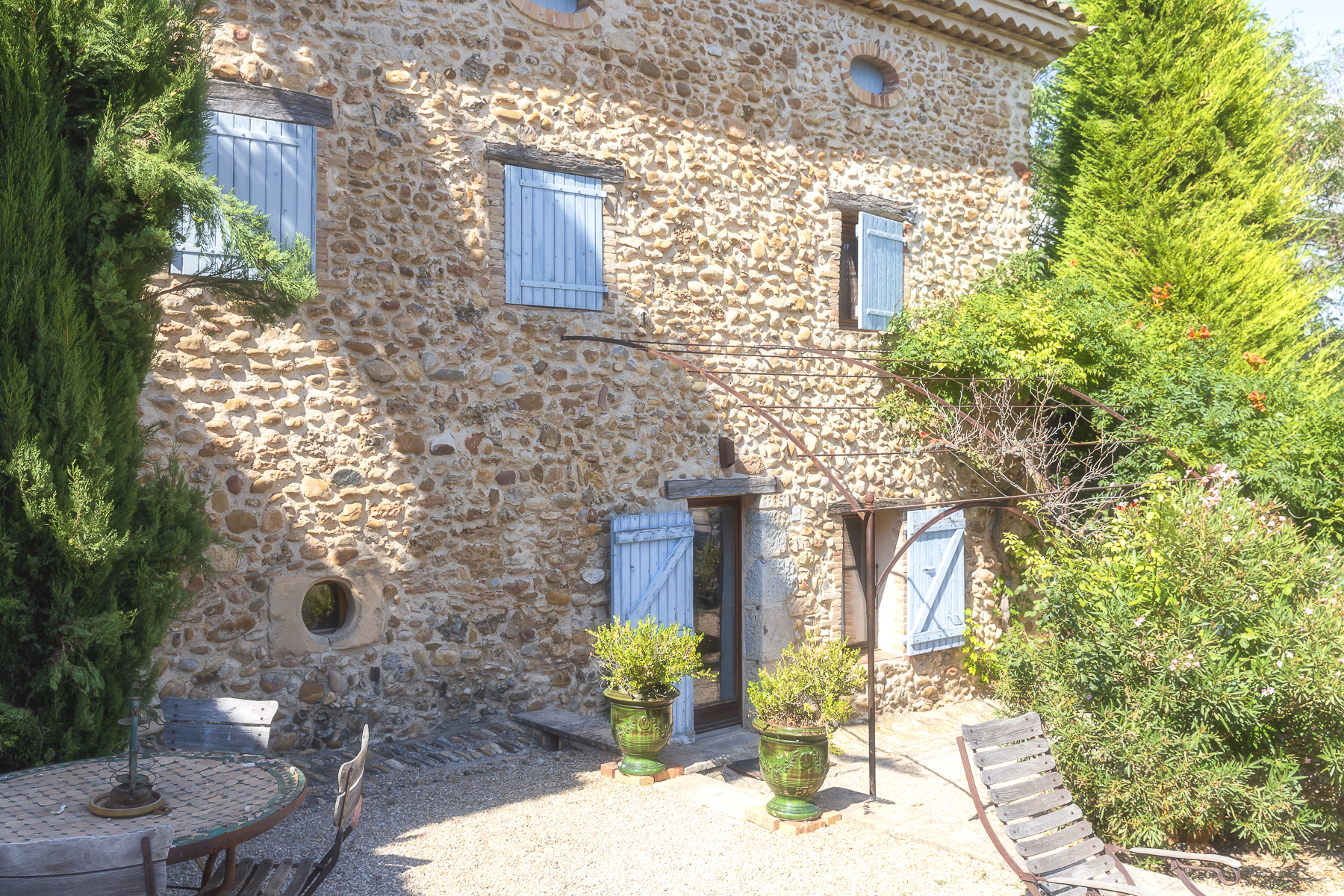 la terrasse du Clos Devançon