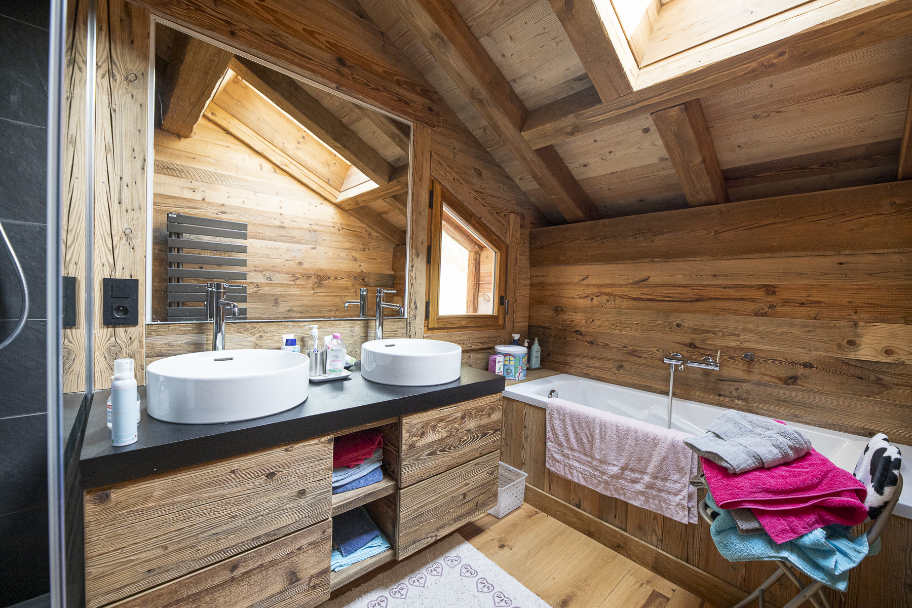 construction chalet Haut Verdon